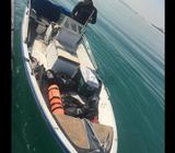 16Ft boat with 60HP 2 stroke engine for sale Boat and engine in good condition with trailer, lovely 