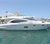 The Majesty 56 comes with numerous options to enhance her outdoor area including the addition of a t