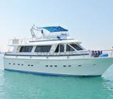 For Sale: 1989 Trader 62Length Overall: 65.50ft / 19.96mBeam: 18.00ft / 5.49mDraft: 4.90ft / 1.49m19