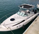 26 ft silver craft 2013 powered by 2/115 mercury 4 stroke done 780 hours , the boat and engines are 