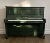 Yamaha U1 Matte Green Renewed With Bench