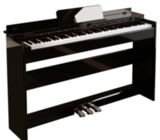 Megarya Digital Piano A803 Glossy Black With One Year Warranty