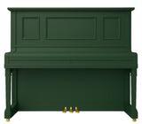 Diapason 132CE Matte Green Upright Piano - Renewed For Sale