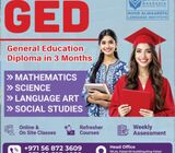 GED Diploma in Just 3 Months! Call +971 56 872 3609