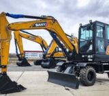 Order 2025 SANY SY65W Small Excavator
