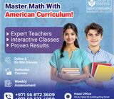 Best American Curriculum Math Classes in Sharjah Call 0568723609