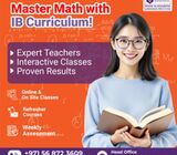 IB Math Classes Sharjah Call 0 56 872 3609