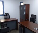 170 SFT fully furnished office 24/7 ac for AED 27,999 Yearly