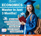 Master Economics in Just 3 Months! Call +971 56 872 3609