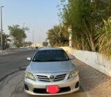 Toyota Corolla 1.8 LXi 2013 Zero Major accidents