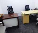 130 SFT fully furnished office 24/7 access with all amenities for AED 20,999 Yearly