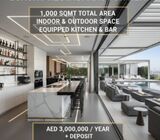 Exclusive F&B Opportunity Prime Location Restaurant for Lease call Bilal 0563222319